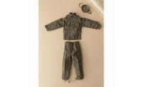 1/6 Scale Doll Outfit Dark Green Doll Workwear Set Long Sleeve Work Jacket and Pants Set