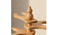 Traditional Wind Instrument Display Stand Five-Tier Traditional Wind Instrument Stand Space-Saving Desktop Holder for Instrumentalists, Collectors