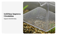 Guppy Breeder Container High Clearness Buoyant Breeder Box Fry Hatchery Unit Transparent Aquatic Habitat Fry Separator