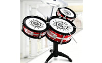 Early Learning Kids Jazz Drum Set Inspires Musical Talent Toddler Percussion Playset for Toddlers, Beginners