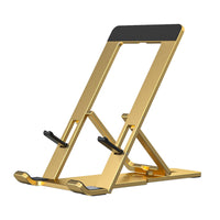 foldable Phone Stand Anti-Slip Aluminum Device Stand Scratch-Resistant Holder for Video Calls
