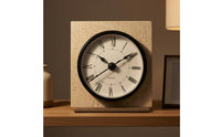 Black Metal Hands Round Quartz Clock Insert Plastic Frame Quartz Clock Insert Movement Insert Rubber Band Household Part
