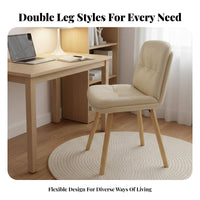 Hardwood Wood Frame Woven Seat Side Chair Comfortable Seating Furniture Ergonomic spinerest Vanity Stool long-lasting for Young Adults, Home Workers, Bedroom, Dorm Room, Study Area, Kitchen