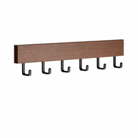 Cabinet Wall Decor Organizer, Vintage Style Utensil Holder & Ladle Rack, Mounted Kitchen Hooks for Hanging No-Drill Closet Storage