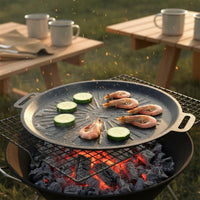 Korean BBQ Plate Fast Heating Korean Grill Pan Nonstick BBQ Griddle Long-Lasting Non-Stick Griddle Pan Lightweight for Beginners