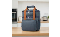 Large Capacity Double Layer Cooler Bag Hot or Cold Retention Insulated Lunch Bag Easy to Carry Thermal Lunch Tote Portable for Picnic, Travel