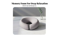 Slow Rebound U-Shaped Face Down Pillow Breathable U-Shaped Face Pillow Removable and Washable for Home Users, Patients, Beauty Salon