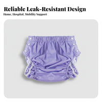 Reusable Mature Diaper Leak Resistant Reusable Mature Cloth Diaper Reusable Incontinence Pants Leak-Resistant Water Resistant
