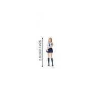 Single Piece 1/64 Scale Figure Collectible Diorama Figure Very Small Model Accessory
