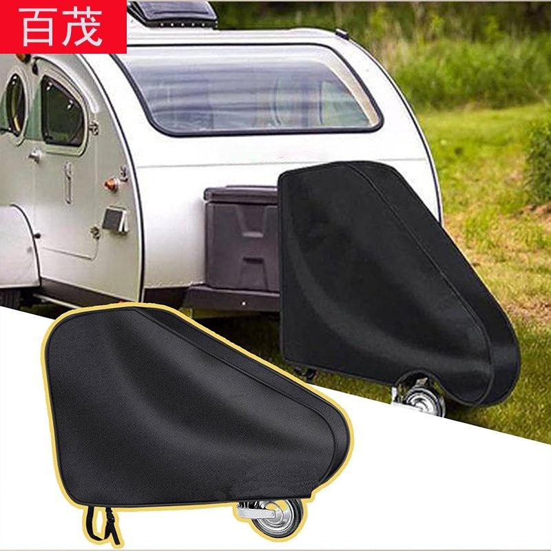 Universal RV Trailer Hitch Cover, Waterproof and Sunproof Protective Cover