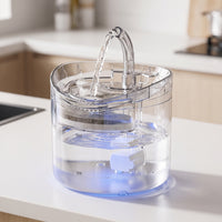 Cat Water Fountain Quiet Pet Drinking Fountain Waterer Electric Corded for Cats, Apartments, Kitchen