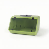 Clear-Front Reptile Habitat with Viewing Panel Ventilated Reptile Enclosure Indoor Turtle Tank Escape-Proof for Tabletop
