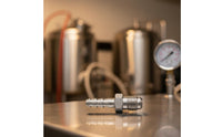 Barb to   Fitting Stainless Steel Barbed Fitting Hexagonal Connector for Brew Crafting