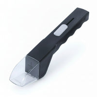 ABS PC PVC Handheld Catcher Contoured Grip Transparent Viewer Slim Body Handheld Bug Catcher White Slider Button