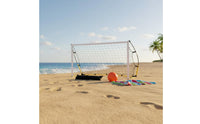 Easy Assembly Portable Soccer Goal Includes Carrying Bag Backyard Soccer Goal Sturdy Construction Sports Equipment for Students, Beach