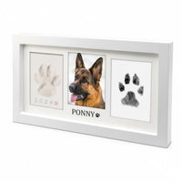 Animal Footprint Print Frame Set with-Clean-Application Impression Pad Animal Footprint Print Frame Clean and Easy for Office Desk
