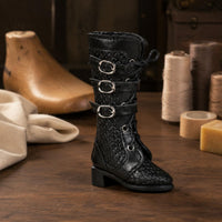 BJD Doll Boots Handmade Doll Figure Shoes PU Material Toy Accessory