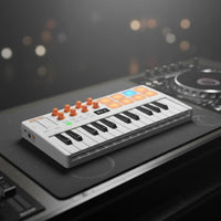 Backlit Pads RGB Pad Controller Keyboard Rechargeable Battery Portable Wireless MIDI Keyboard App Control Bluetooth Midi Controller for DJs, Producers, Beginners, Travel, Live Performance, Studio