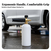 Car Wash Foam with Nozzles 5 Spray Nozzle Tips Car Cleaning Foam