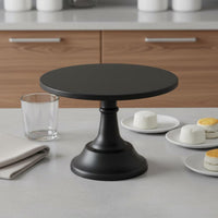 Nordic Design Pedestal Cake Stand Elegant Design Round Dessert Pedestal Multi-Functional High Foot Cake Tray for Wedding, Afternoon Tea, Party