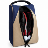 Shoe Bag with Top Handle, Portable Fabric Boot Bag for Muddy Shoes, 43x23x14cm Organised Travel Shoe Bags