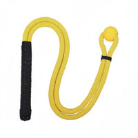 Nylon Golf Swing Practice Rope Grip Handle Golf Swing Rope Practice Aid Portable Training Aid Sturdy for Beginners