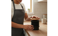 Silicone Coffee Bean Container Wooden Lid Cleaning Bellows Easy To Use Coffee Bellows for Baristas, Home Kitchen, Cafe
