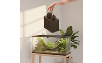 Independent Switch Control Double Dome Amphibian Lamp High Reflection Double Amphibian Light Fixture Hook Hanging Design for Vivarium