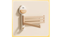 Duck Towel Rack 3-Bar Towel Rack with Suction Cup Wall-Mounted Organizer for Renters, Washroom, Laundry Room, Rv
