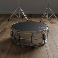 Wear Resistant 14 Inch Black Drum Head Anti-Slip Musical Instrument Accessory for Drummers