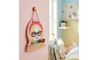 Sunglasses Organizer Decorative Glasses Organizer Glasses Holder with Hanger Hanging Hair Clip Holder Space-Saving for Girls