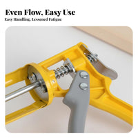 Manual Caulking Labor-Saving Design Caulking Sturdy Steel Construction Hardware Tool for Handymen, Renovators, Home Repair, Lavatory, Kitchen