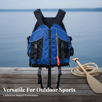 Grown-up Flotation Device Lightweight & Comfortable Kayaking Flotation Device Adjustable Flotation Vest Breathable Material