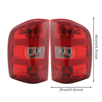 Assembly Red Lens with Wiring Easy Installation Taillight for Truck Owners