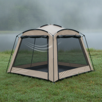 Outdoor Camping Tent for 6-8 People, Double Layer Sunscreen Rainproof, Thickened for Travel and Home Use