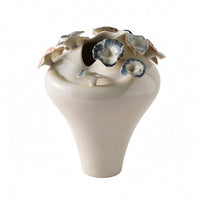 Ceramic Vase Artisanal Minimalism Decorative Vase Organic Vessel for Home Decor, Tabletop