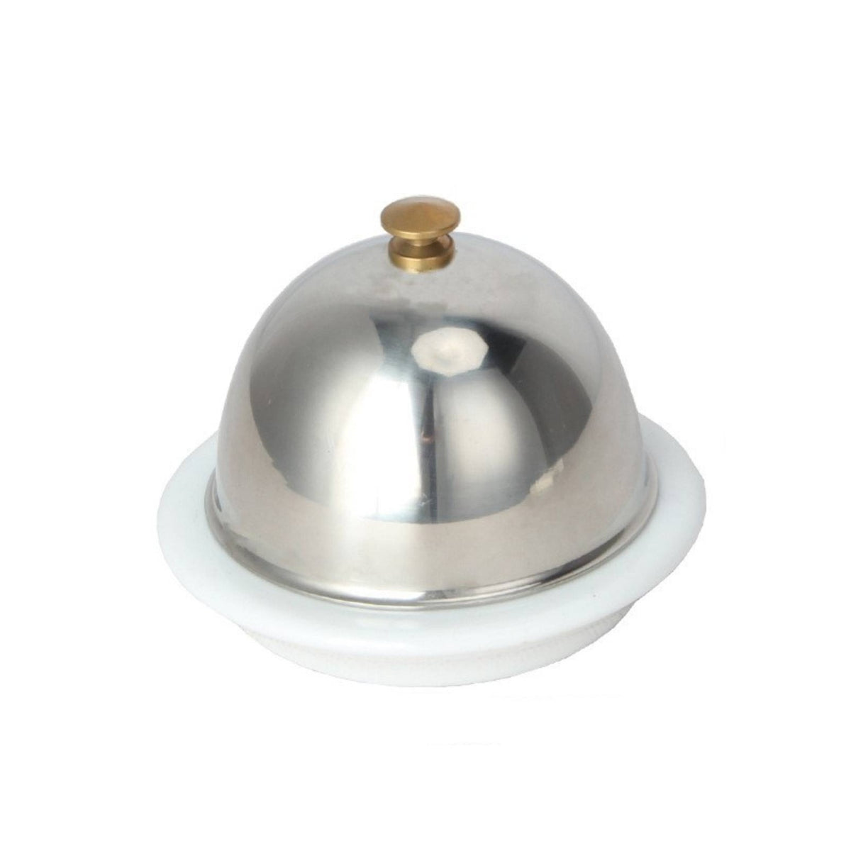 Butter Dish with Dome Lid Compact Butter Dish with Lid Decorative Mini Condiment Server for Restaurant
