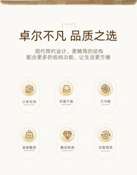 抽屉式收纳柜家用客厅可移动储物柜零食杂物多层整理柜卧室床头柜