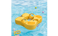 Non-Inflatable Baby Swim Floater Safety Swim Floater with Bath Toys Stable Baby Water Buoyant Floater Comfortable for Toddler