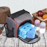 Ice Pack for Food and Cool Box Use, 48 Piece PE Material Lunch Bags Insert, Hollow Design Lunchbox Ice Pack, Small Ice Packs for Lunch Boxes