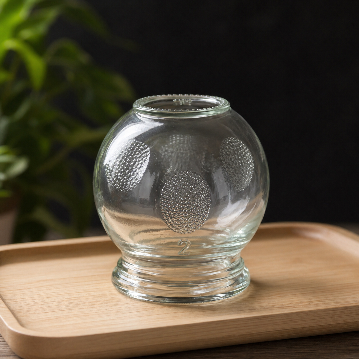 Glass Cupping Therapy Set, Clear Cylindrical Cups for Traditional Chinese Medicine, Fire Cupping for Recovery
