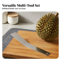 Durian Opener Sturdy Durian Shell Cracker Easy To Use Kitchen Utensil for Home Cooks, Adults, Restaurants