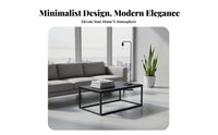 Modern rustic aesthetic and design C-Shaped Snack Table Space-Saving Design Household Furniture Multi-Functional Multifunctional for Apartment Dwellers, off-site Workers, Living Room, Small areas, Bedroom, Home Office