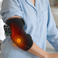 Heat Treatment Heated Elbow Massager Adjustable Temperature Cordless Elbow Heating Brace Ergonomic Design for Athletes