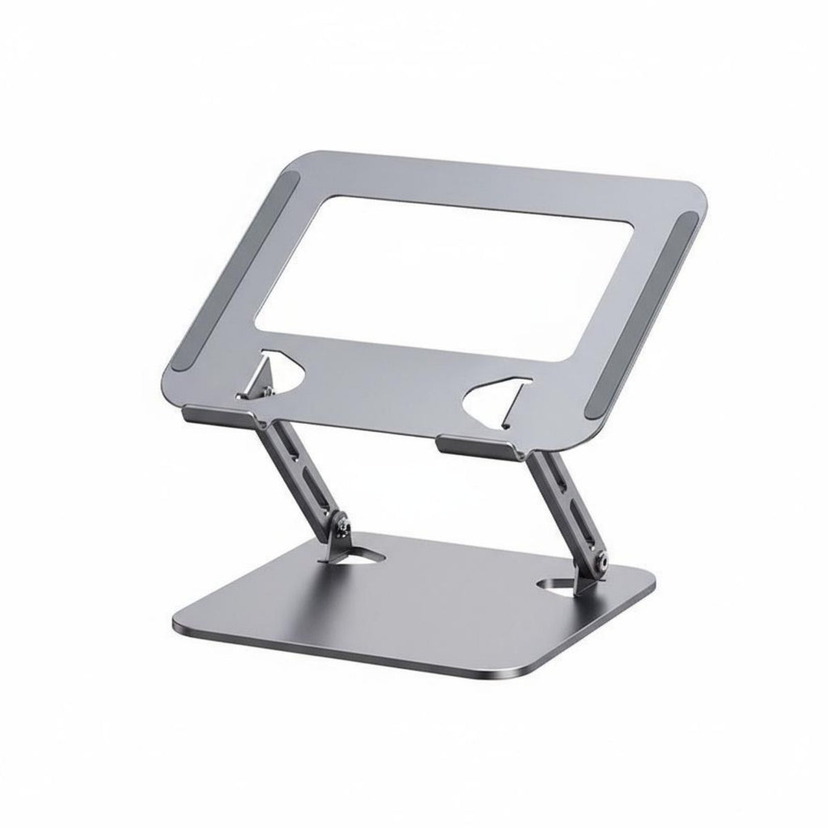 Adjustable Laptop Stand Heat Dissipation Foldable Notebook Riser Portable Notebook Riser Anti-Slip Protection for Travel, School