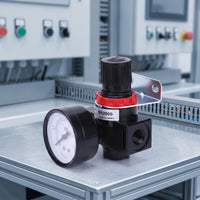 Air Pressure Regulator Adjustable Valve Accurate for Workshop, Mechanics, DIYers