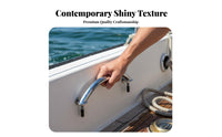 Boat Handrail Boat Grab Handle Stainless Steel Handrail Rustproof Boat Safety Grab Bar Sturdy Duty