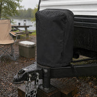 Electric Front Jack Cover Waterproof RV Front Jack Guard Cover Dustproof for Outdoor Storage