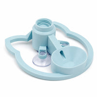 Pet Water Dispenser with Suction Cups Antislip-Resistant Feline Water Bowl Portable Bottle automatic Feeder for Travel