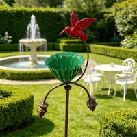 Bird Feeder with Stake Flower Bird Feeder Stable for Lawn